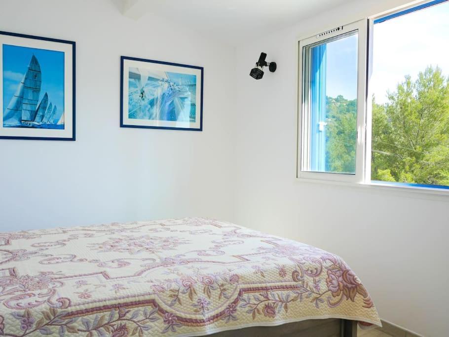 Maisonnette Avec Vue Sur La Mer Exceptionnelle Carqueiranne Exteriér fotografie
